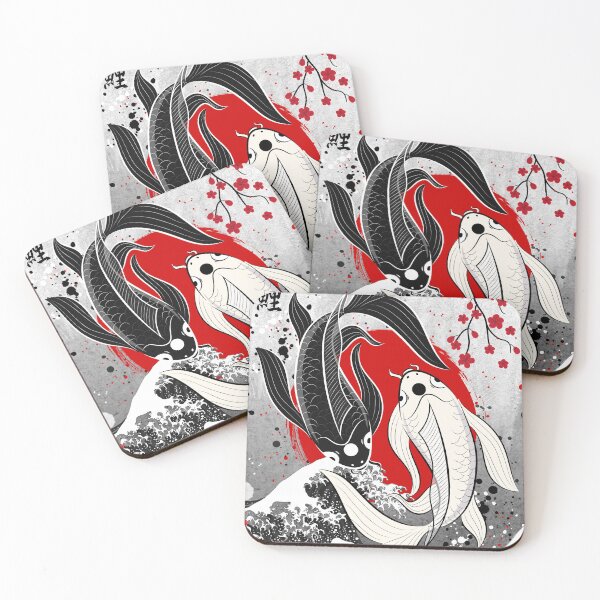 Item preview, Koi fish - Yin Yang designed and sold by Faissal Thomass.