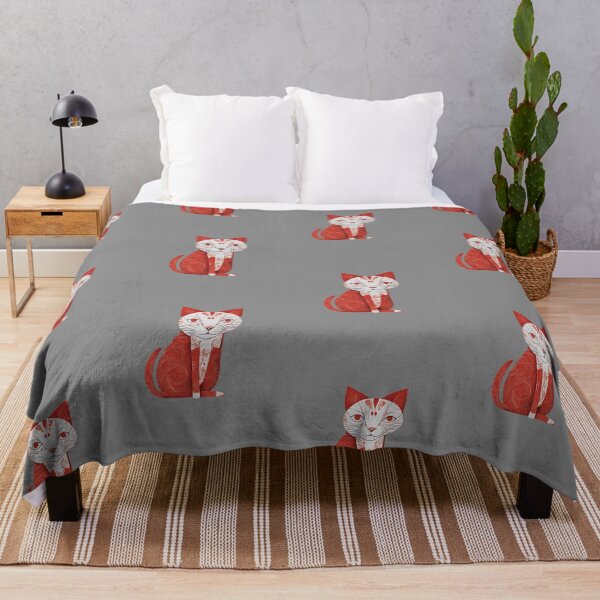 Item preview, Red cat designed and sold by Wiesława Smolińska.