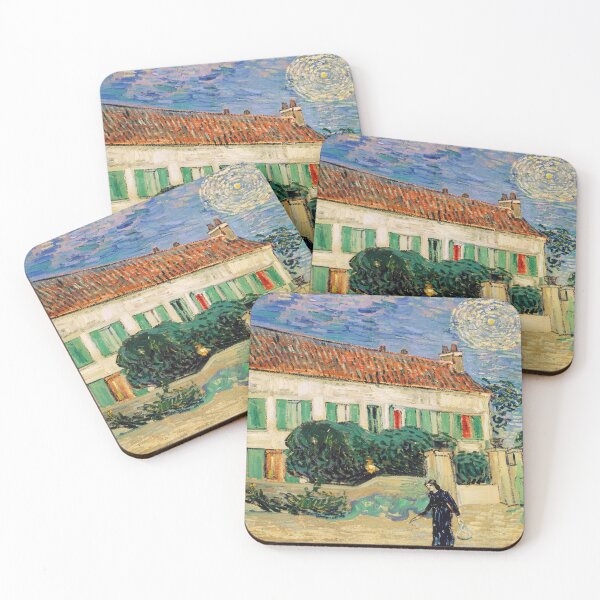 Item preview, White House at Night, Painting by Vincent van Gogh designed and sold by Suzana Djordjevic.