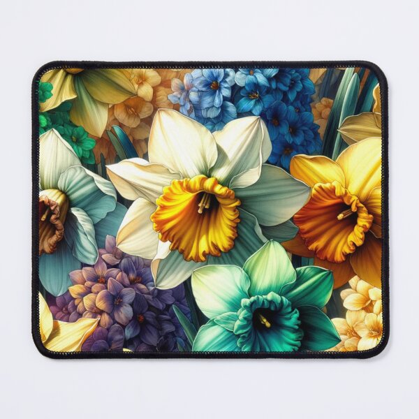 Item preview, Vibrant Spring Daffodils Art Print designed and sold by mymagicstoreus.