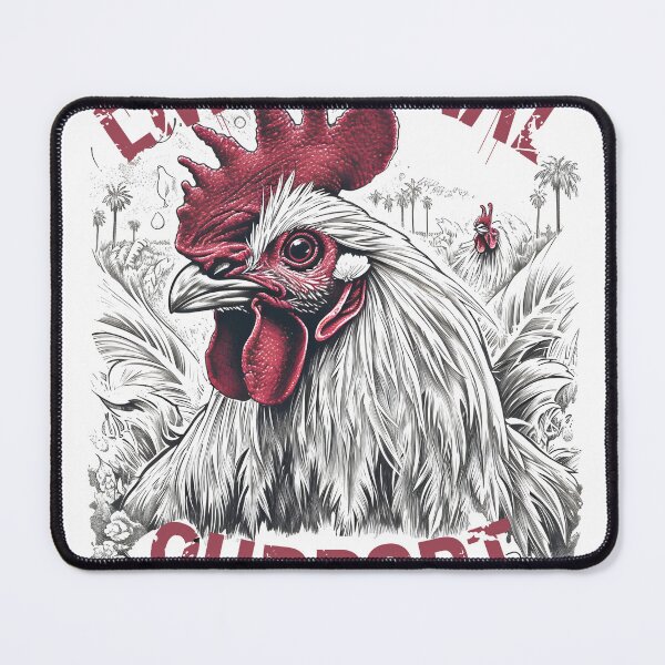 Item preview, Feeling Clucky? My Rooster is My Emotional Support (Cock-a-Doodle Humor) designed and sold by Abystoic.