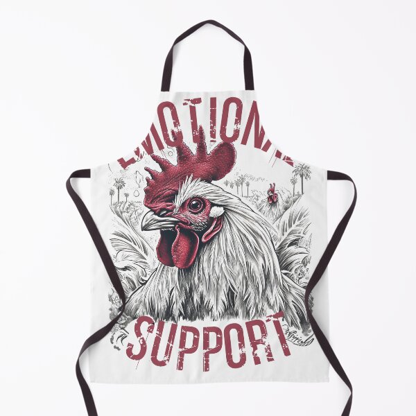 Item preview, Feeling Clucky? My Rooster is My Emotional Support (Cock-a-Doodle Humor) designed and sold by Abystoic.