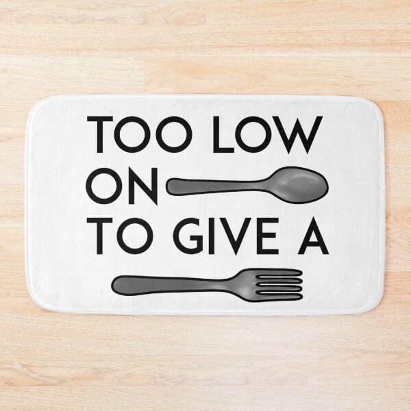 Item preview, too low on spoons to give a fork designed and sold by Kaleigh W.