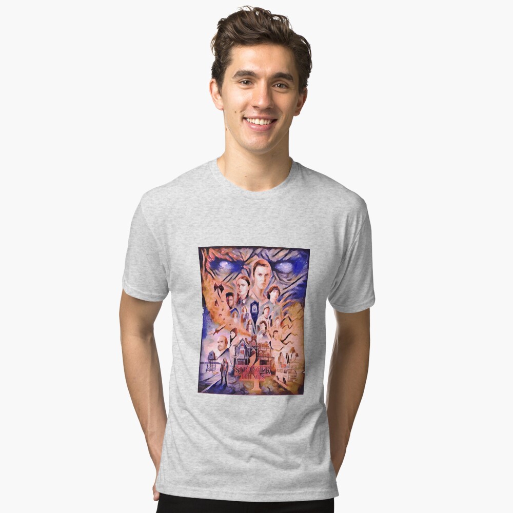 Item preview, Tri-blend T-Shirt designed and sold by darfeuille.