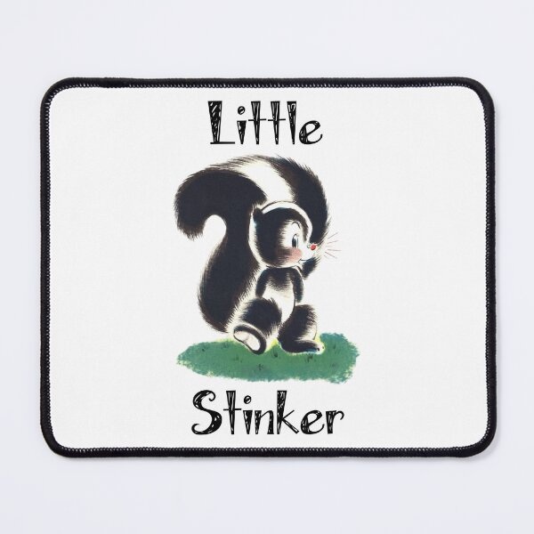 Item preview, Little Stinker cute retro skunk designed and sold by CirqueBizerk.