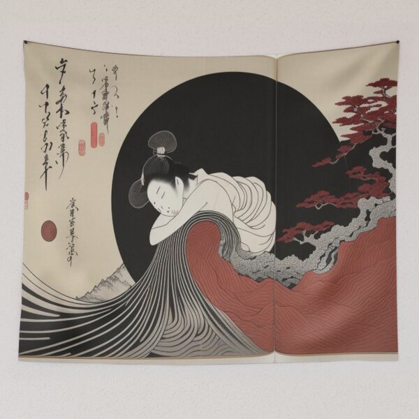 Item preview, Depression - Hokusai designed and sold by Hokustyle.