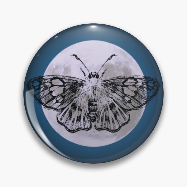 Item preview, Blue Moon Moth designed and sold by Pixiejim.