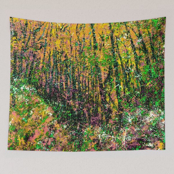 Item preview, orange and green wilderness designed and sold by Gerardo Segismundo.