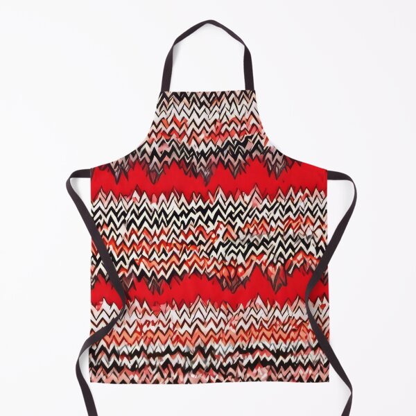 Item preview, Zig Zags of Red Black and White Jaggedly Reach upward! designed and sold by ZipperDragon88.