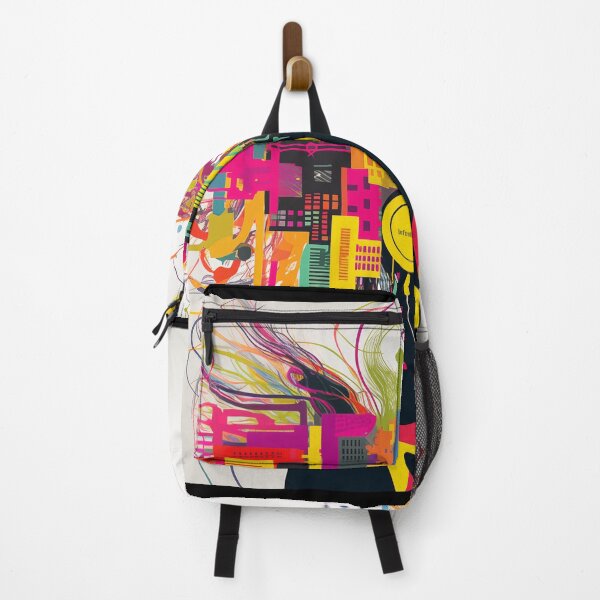 Item preview, Abstract Girl In Headphones Geometric Style designed and sold by CoolMantras.