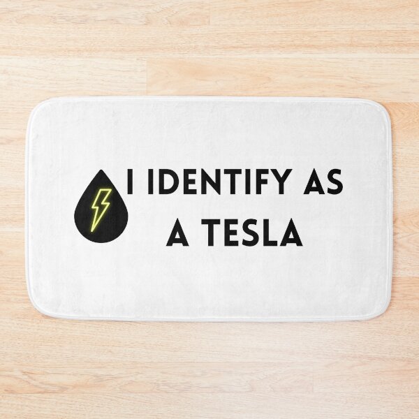 Item preview, I identify as a tesla - funny lighting bolt designed and sold by mwagie.