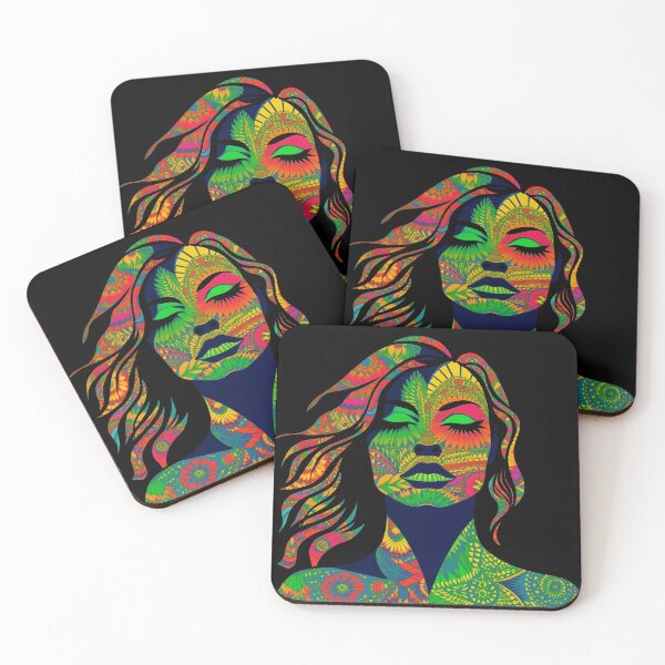 Item preview, Abstract Jungle Girl designed and sold by CoolMantras.