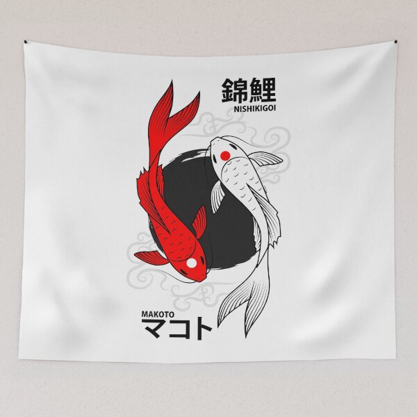 Item preview, Koi Fish - Red and White designed and sold by Faissal Thomass.
