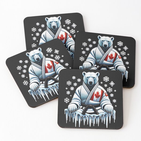 Item preview, Jui-jitsu polar bear canada designed and sold by Cord75.