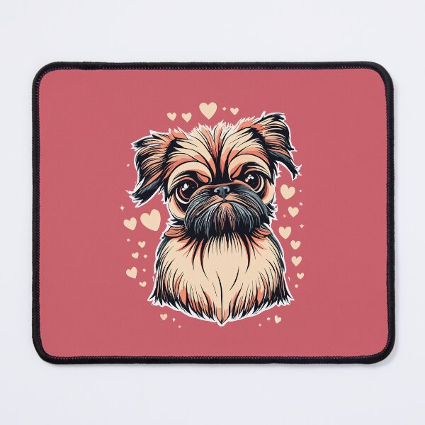 Item preview, Lovely Brussels Griffon Valentine's Day designed and sold by VoyteksDesigns.
