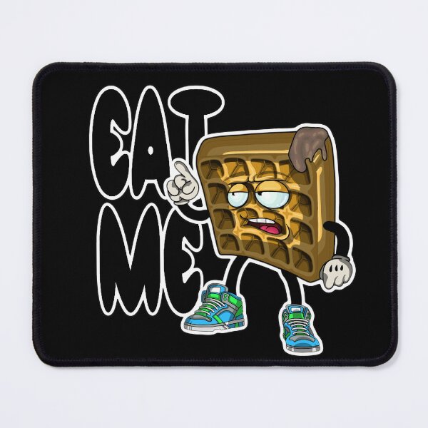 Item preview, Eat A Waffle designed and sold by SpikeBrittleArt.
