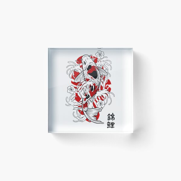 Item preview, Red Koi Fish designed and sold by Faissal Thomass.