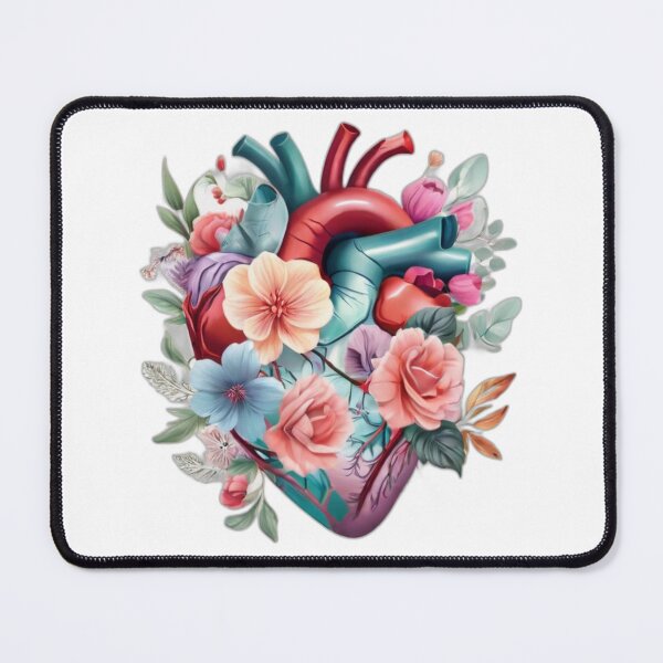 Item preview, cœur en fleurs & heart in flowers designed and sold by bonjourmadame4.