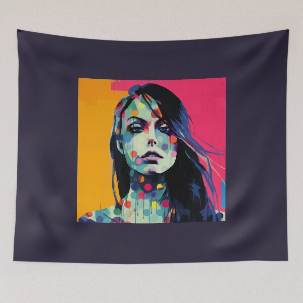 Item preview, Abstract Painted Lady designed and sold by CoolMantras.