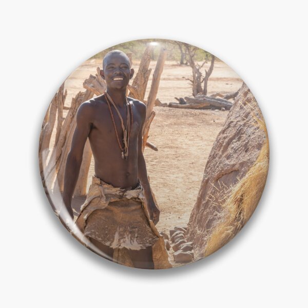 Item preview, Namibia. Damara Living Museum. Smiling Young Man. designed and sold by vadim19.