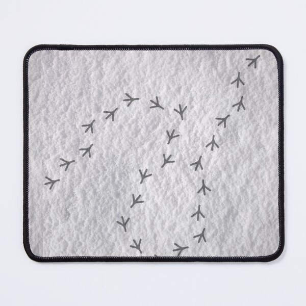 Item preview, Cute bird footprint, bird paws steps on snow designed and sold by EMMonovi.