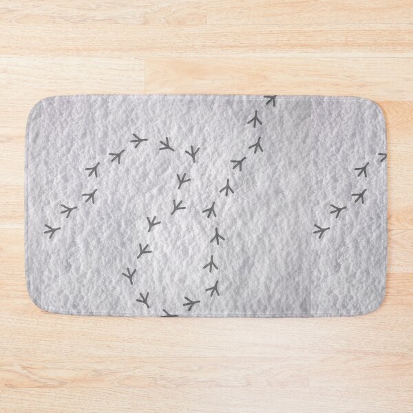 Item preview, Cute bird footprint, bird paws steps on snow designed and sold by EMMonovi.