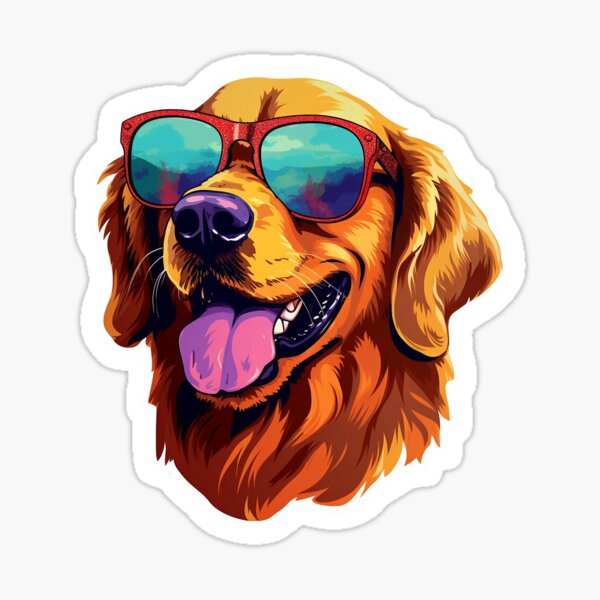 Item preview, Bleib golden Sticker designed and sold by KazzasKorner.