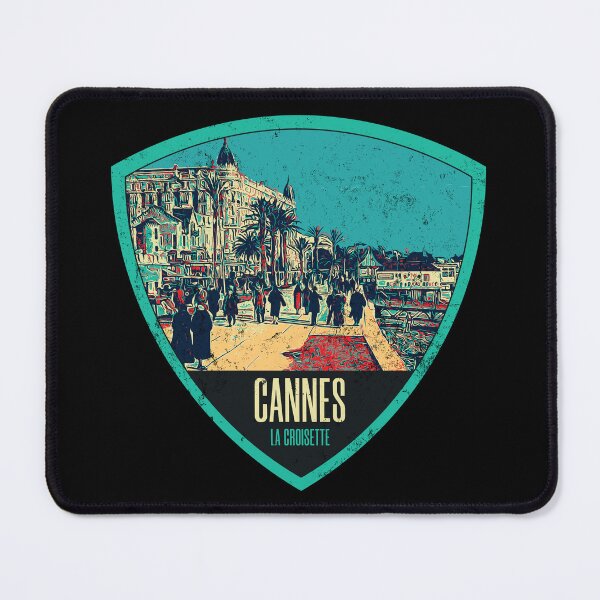 Item preview, Retro-vintage illustration of Cannes La Croisette, French Riviera designed and sold by Lemomo-artworks.