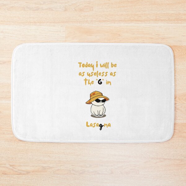 Item preview, Today I Will Be As Useless As G In Lasagna -  Sarcastic Funny Lazy Quotes  designed and sold by CHAMSSTORE.
