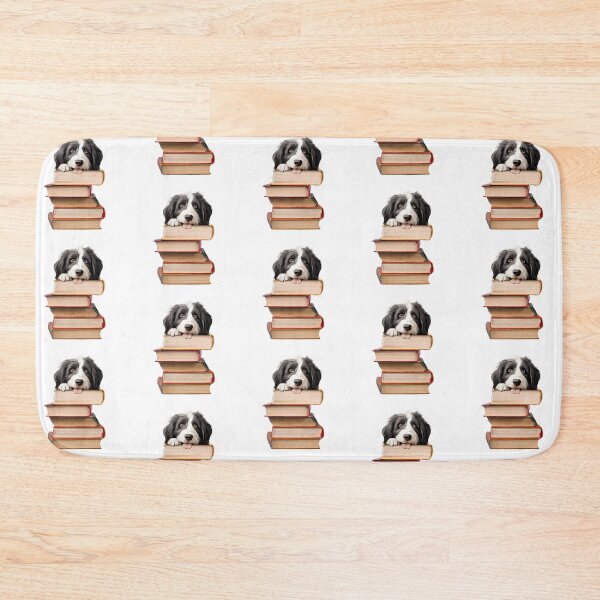 Item preview, Bearded Collie And Books designed and sold by TheAnimalZ00.