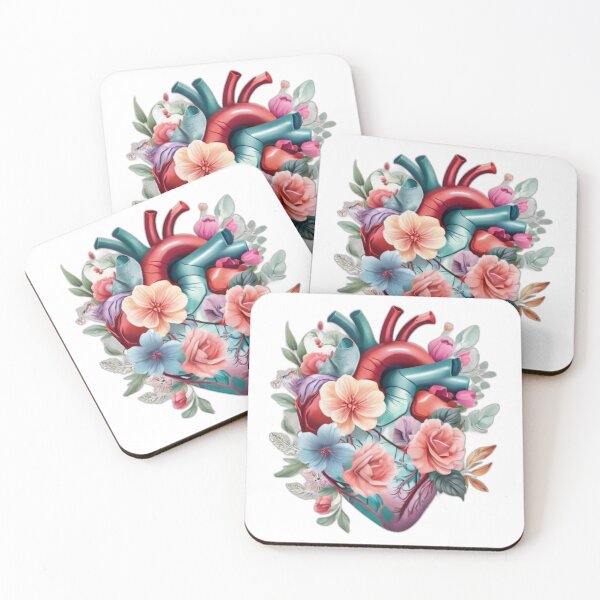 Item preview, cœur en fleurs & heart in flowers designed and sold by bonjourmadame4.