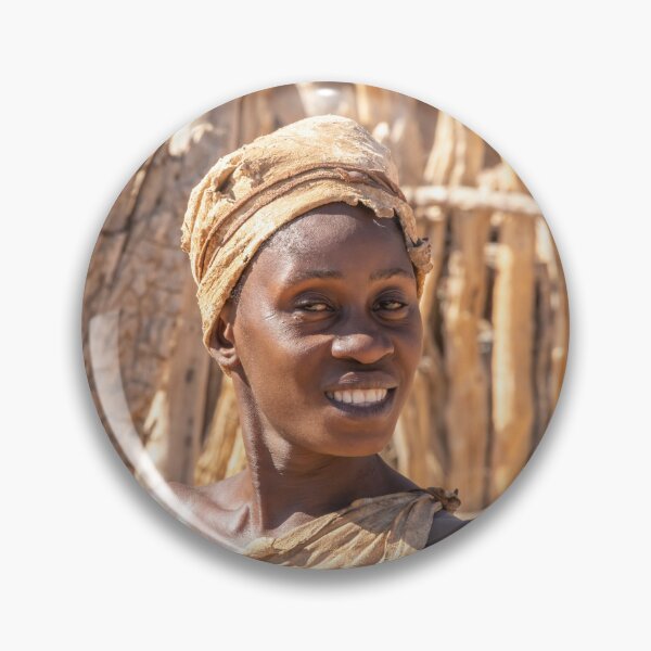 Item preview, Namibia. Damara Living Museum. Portrait of a Smiling Woman. designed and sold by vadim19.