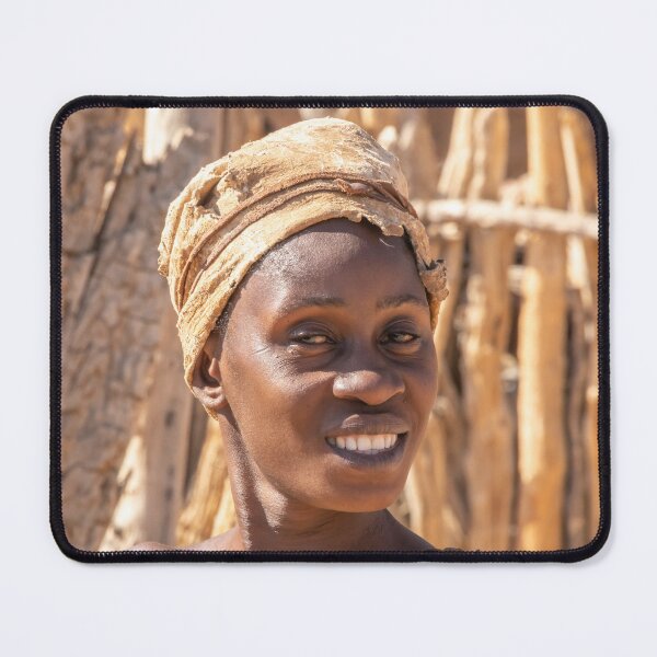 Item preview, Namibia. Damara Living Museum. Portrait of a Smiling Woman. designed and sold by vadim19.