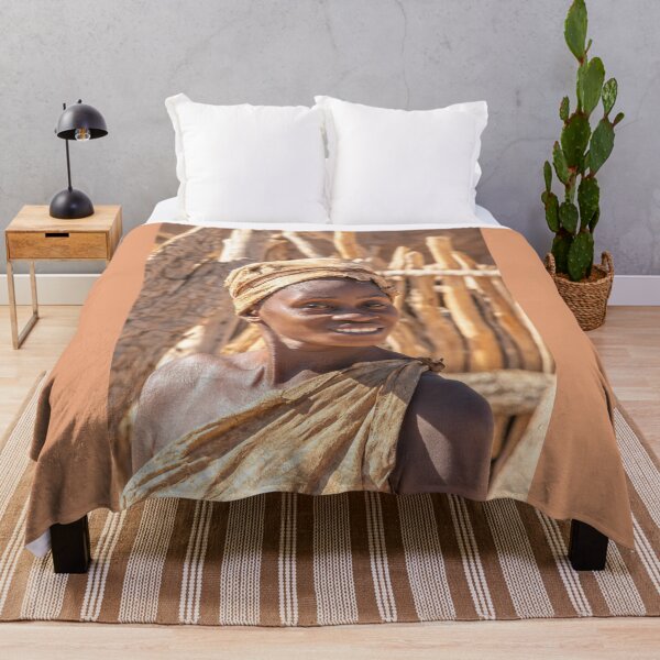 Item preview, Namibia. Damara Living Museum. Portrait of a Smiling Woman. designed and sold by vadim19.