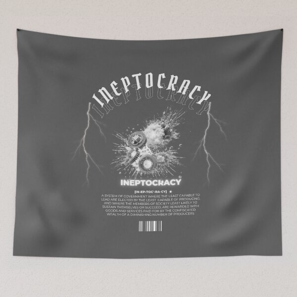 Item preview, Ineptrocracy: Where Incompetence Meets Politics and Fun! designed and sold by InspireHubWear.