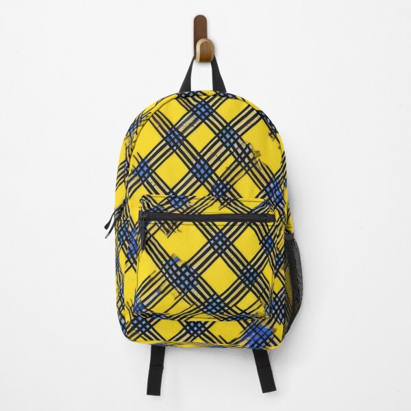 Item preview, Black, Blue and Yellow Plaid, Bold Abstract Plaid Design designed and sold by ZipperDragon88.