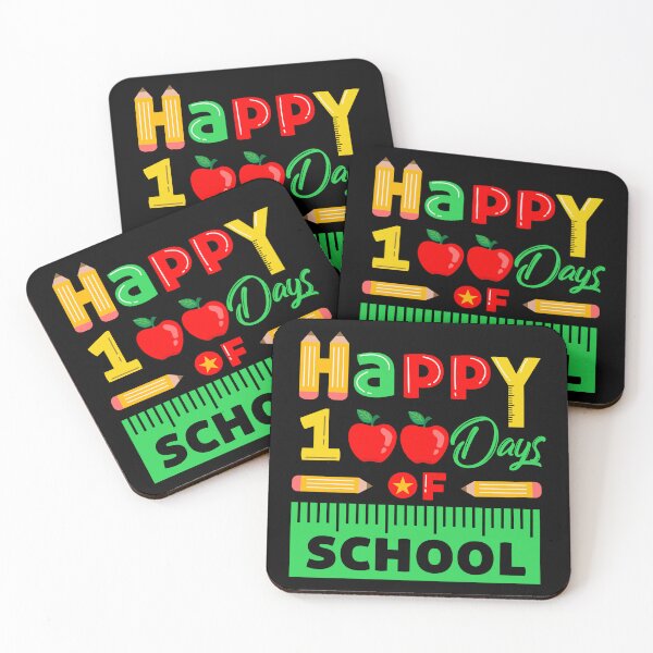 Item preview, happy 100 days of school rainbow co designed and sold by CaPhuna.