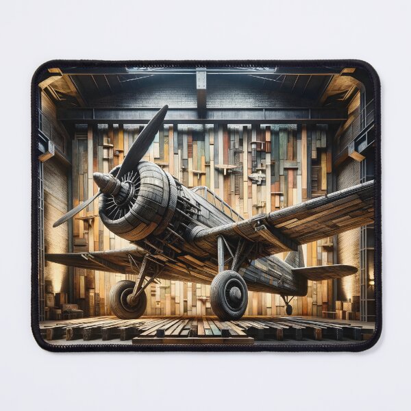 Item preview, Rustic Wings: Propeller Plane in Timeless Hangar designed and sold by Classicslides.