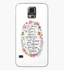 Hoffnung und eine Zukunft | Jeremia 29:11 Hülle & Klebefolie für Samsung Galaxy