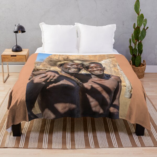 Item preview, Namibia. Damara Living Museum. Two Smiling Men. designed and sold by vadim19.