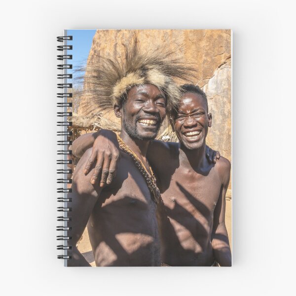 Item preview, Namibia. Damara Living Museum. Two Smiling Men. designed and sold by vadim19.
