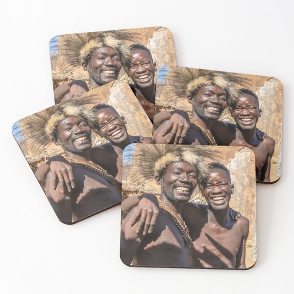 Item preview, Namibia. Damara Living Museum. Two Smiling Men. designed and sold by vadim19.