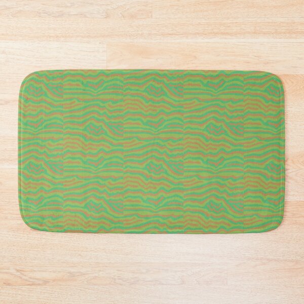 Item preview, Nature Inspired Green Brown Mens Abstract Colorful Art designed and sold by IntoClearWater.