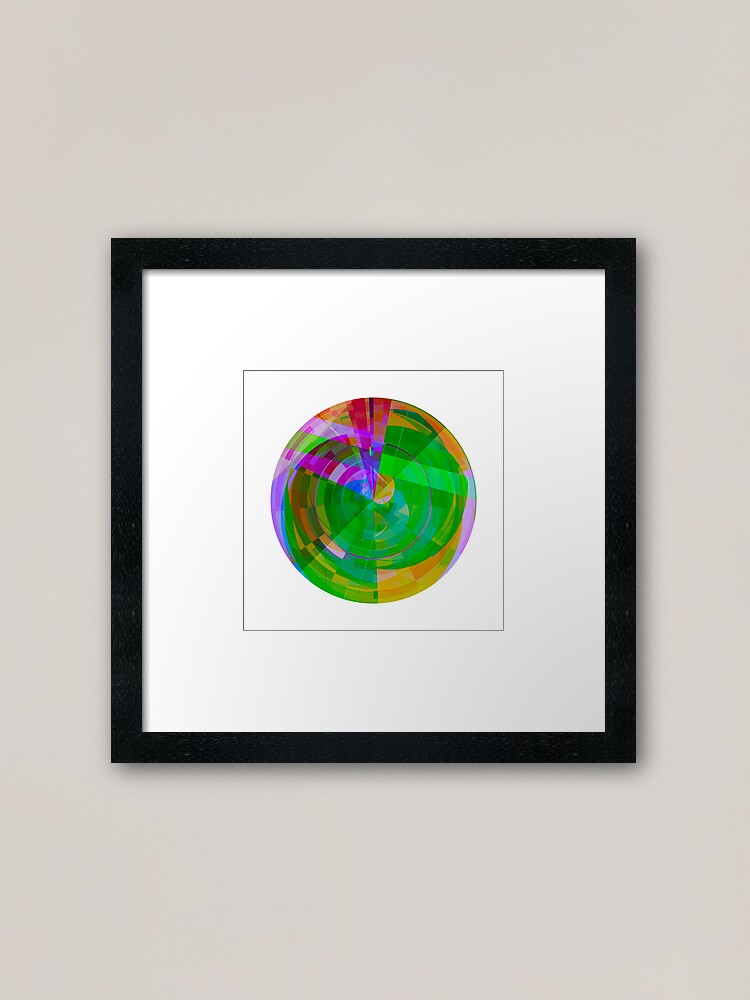 Thumbnail 1 of 7, Framed Art Print, Pressing Into Forms (#159) designed and sold by Quantrian.