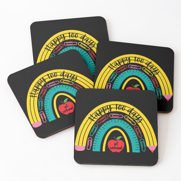 Item preview, happy 100 days of school rainbow co designed and sold by CaPhuna.