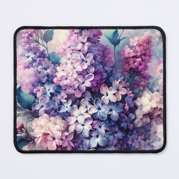 Item preview, Ethereal Lilac and Hydrangea Art Print designed and sold by mymagicstoreus.