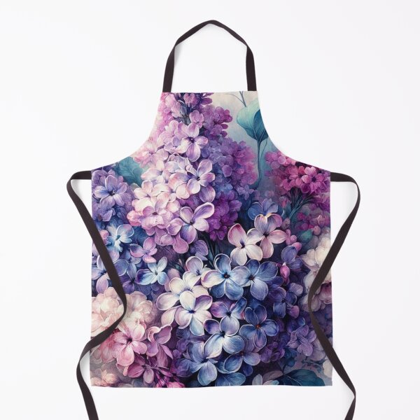 Item preview, Ethereal Lilac and Hydrangea Art Print designed and sold by mymagicstoreus.