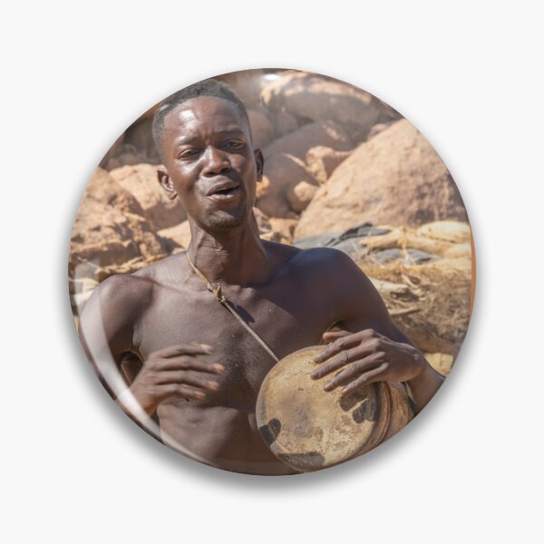 Item preview, Namibia. Damara Living Museum. Portrait of a Drummer. designed and sold by vadim19.