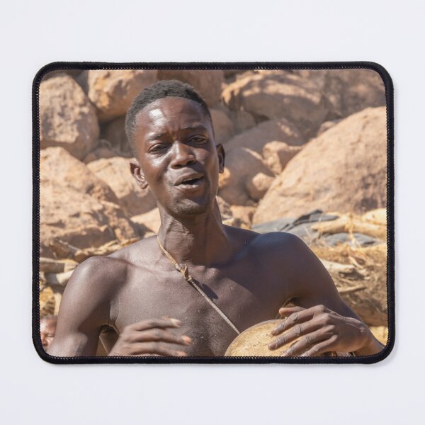 Item preview, Namibia. Damara Living Museum. Portrait of a Drummer. designed and sold by vadim19.
