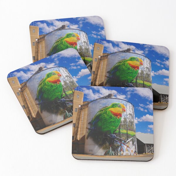 Item preview, Silo Parrot Art designed and sold by D-GaP.